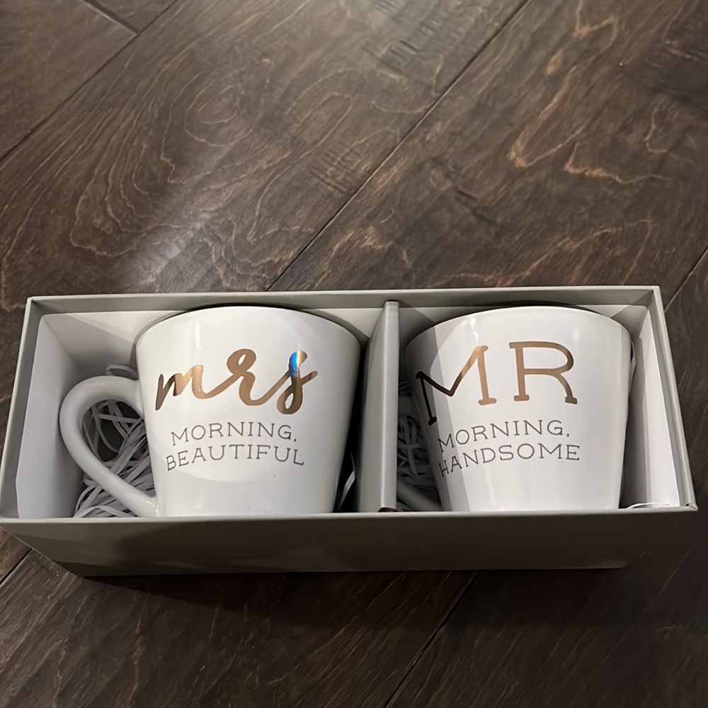 Mr/Mrs coffee mugs